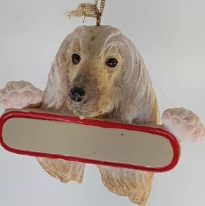 Afghan Christmas Ornament E&S Santas Pals